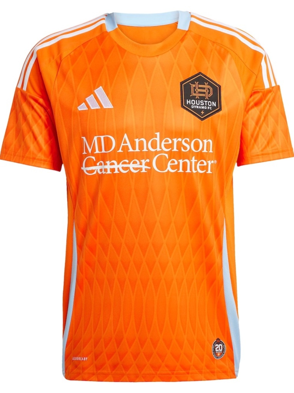 Brand New adidas Houston Dynamo FC Short Sleeve Soccer Jersey